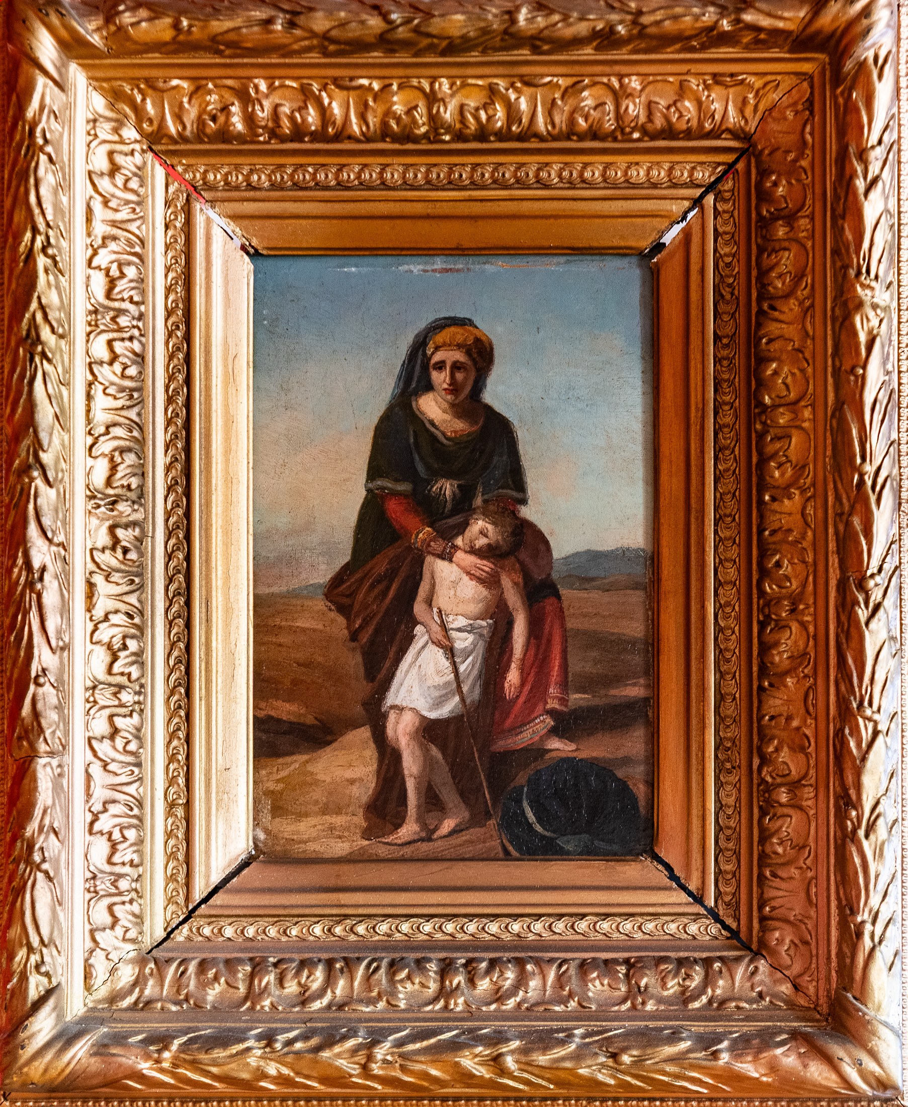Hagar and Ishmael, 1880